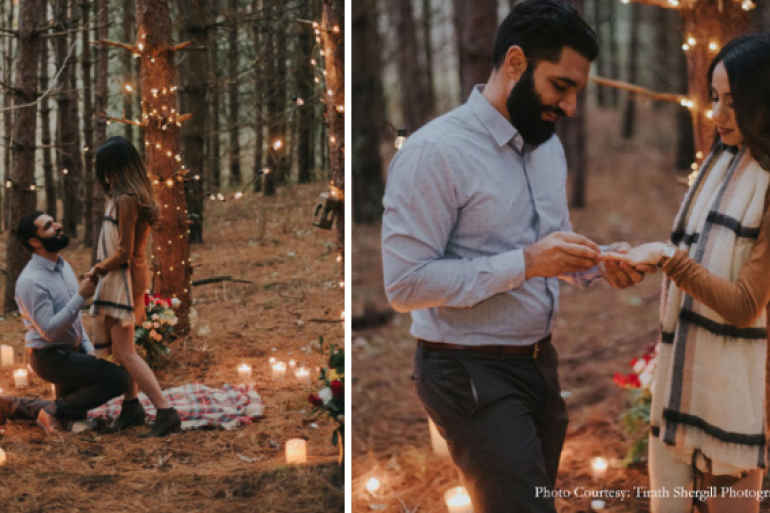 A-Magical-Forest-Proposal-Ushdeep-and-Babita-Dreamy-Winter-Engagement