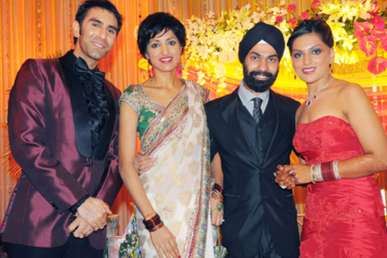 Celebrity-Designer-AD-Singh-and-Puneet-Kaur-Sahani-Wedding-StarStudded-Mumbai-Celebration-and-Traditional-Gurdwara