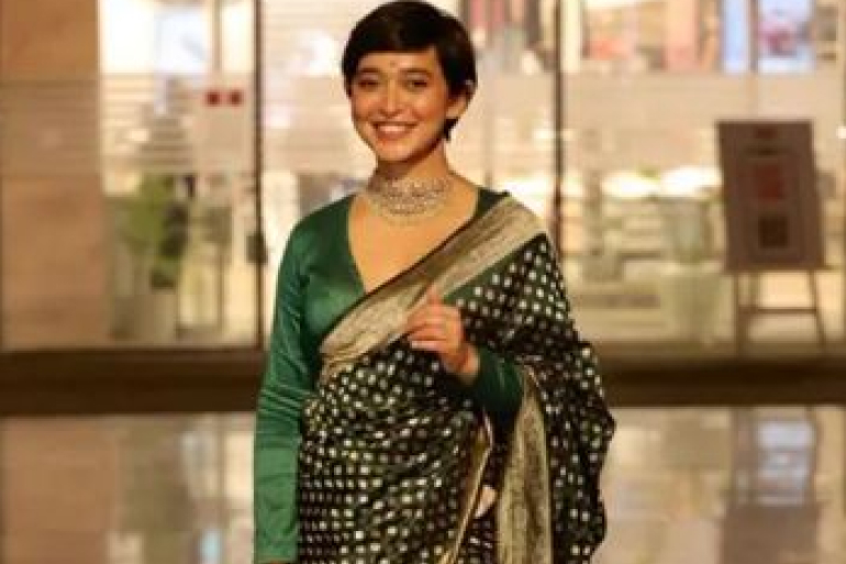 Sayani Gupta’s Elegant Winter Wedding Look in Bottle Green Benarasi Saree | Wedifys Style Inspiration Sayani-Gupta-Elegant-Winter-Wedding-Look-in-Bottle-Green-Benarasi-Saree-Wedifys-Style-Inspiration